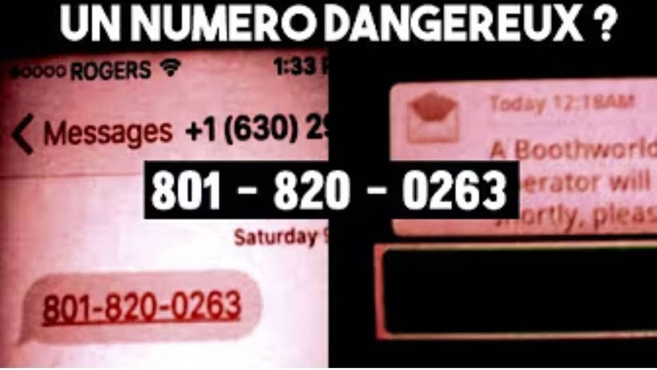 Findings — Ce numéro est-il DANGEREUX ? 801-820-0263 et Boothworld industries - Findings N°43