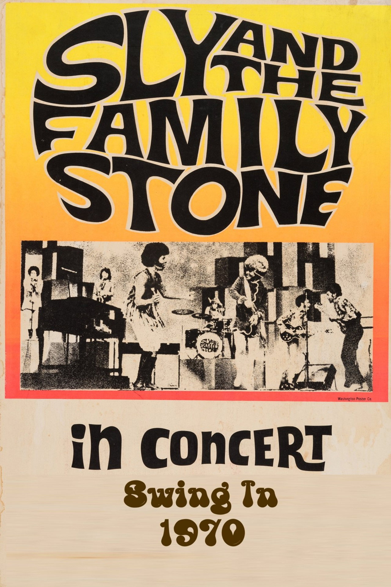 Sly & The Family Stone: Swing In '70 filmaffisch