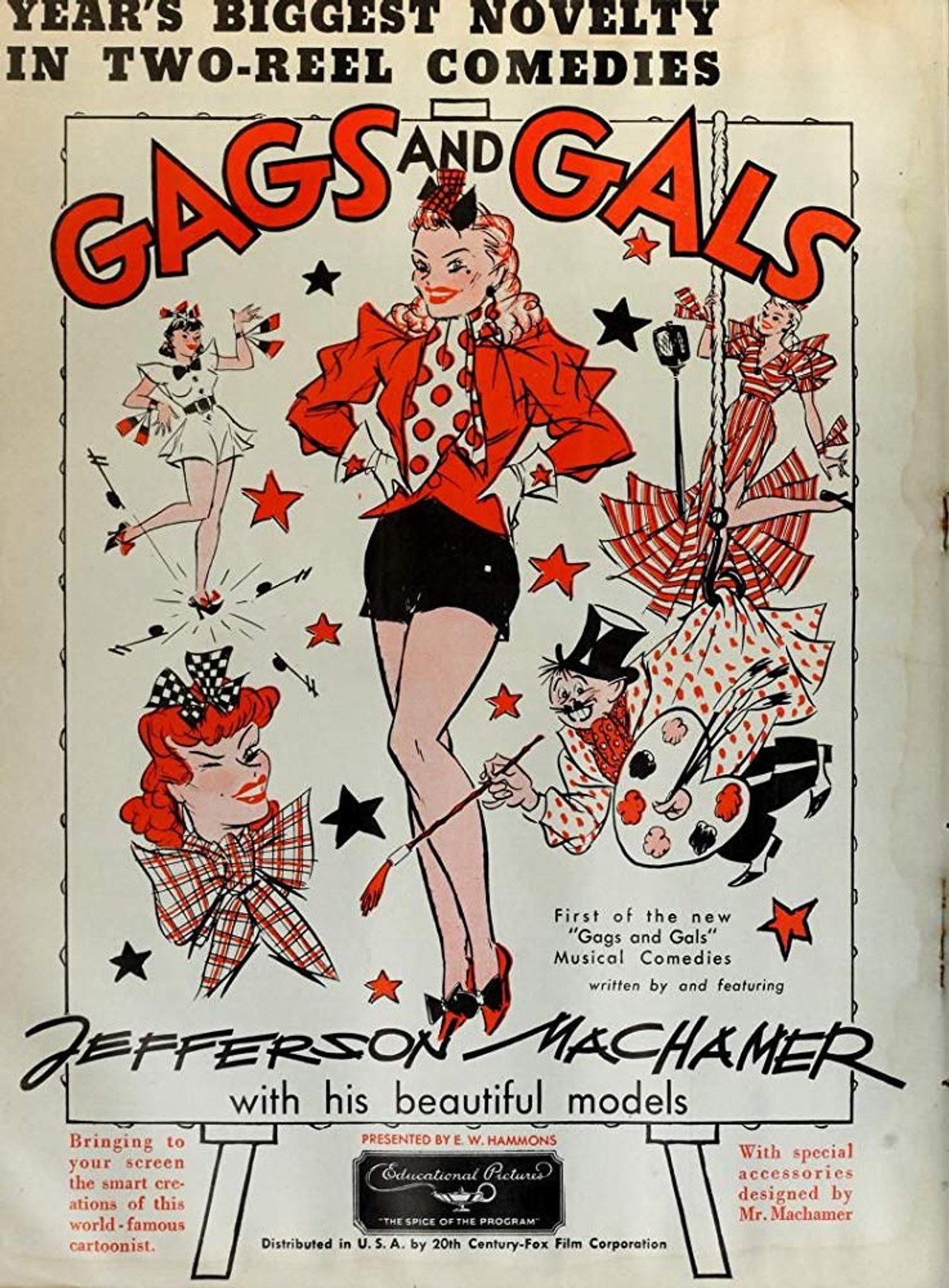 Gags and Gals filmaffisch