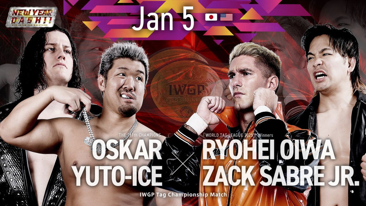 NJPW New Year Dash !! 2026 backdrop