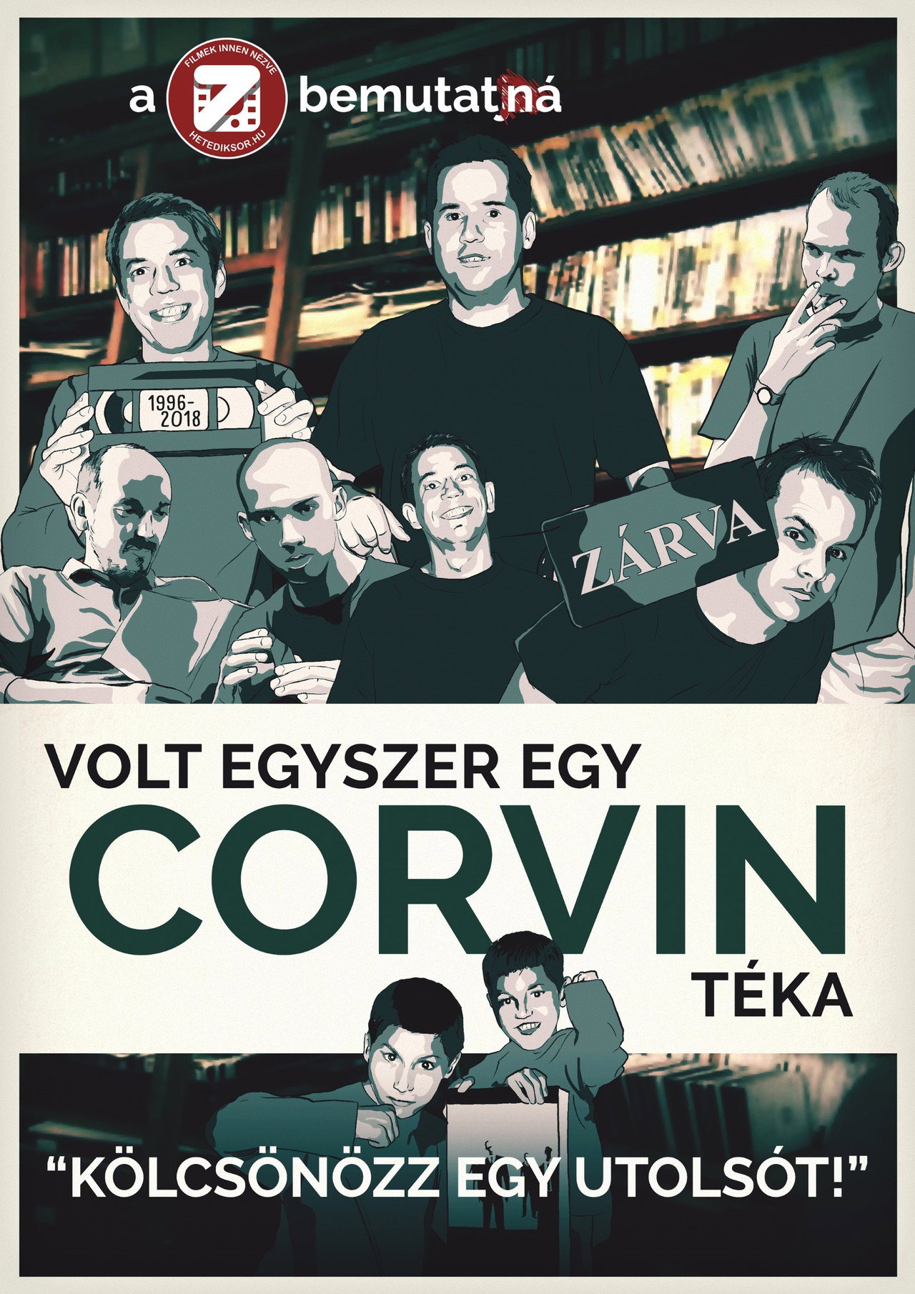 Volt egyszer egy téka – plakát 4