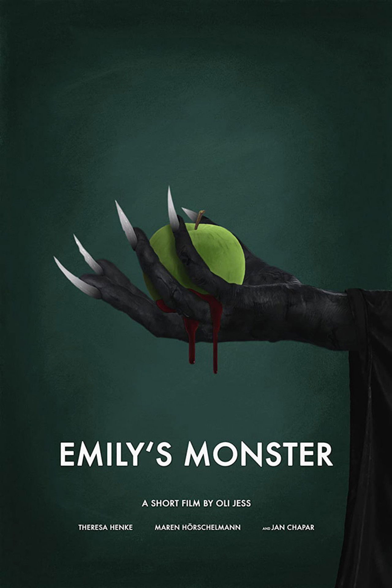 Emily's Monster Backdrop
