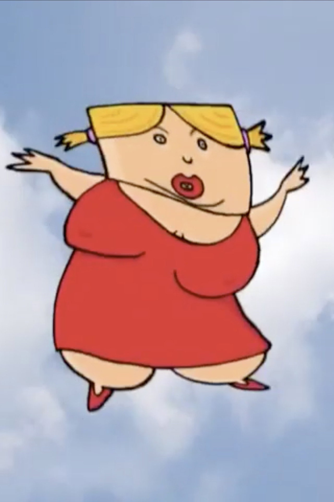 La Femme aux Gros Tétés Backdrop