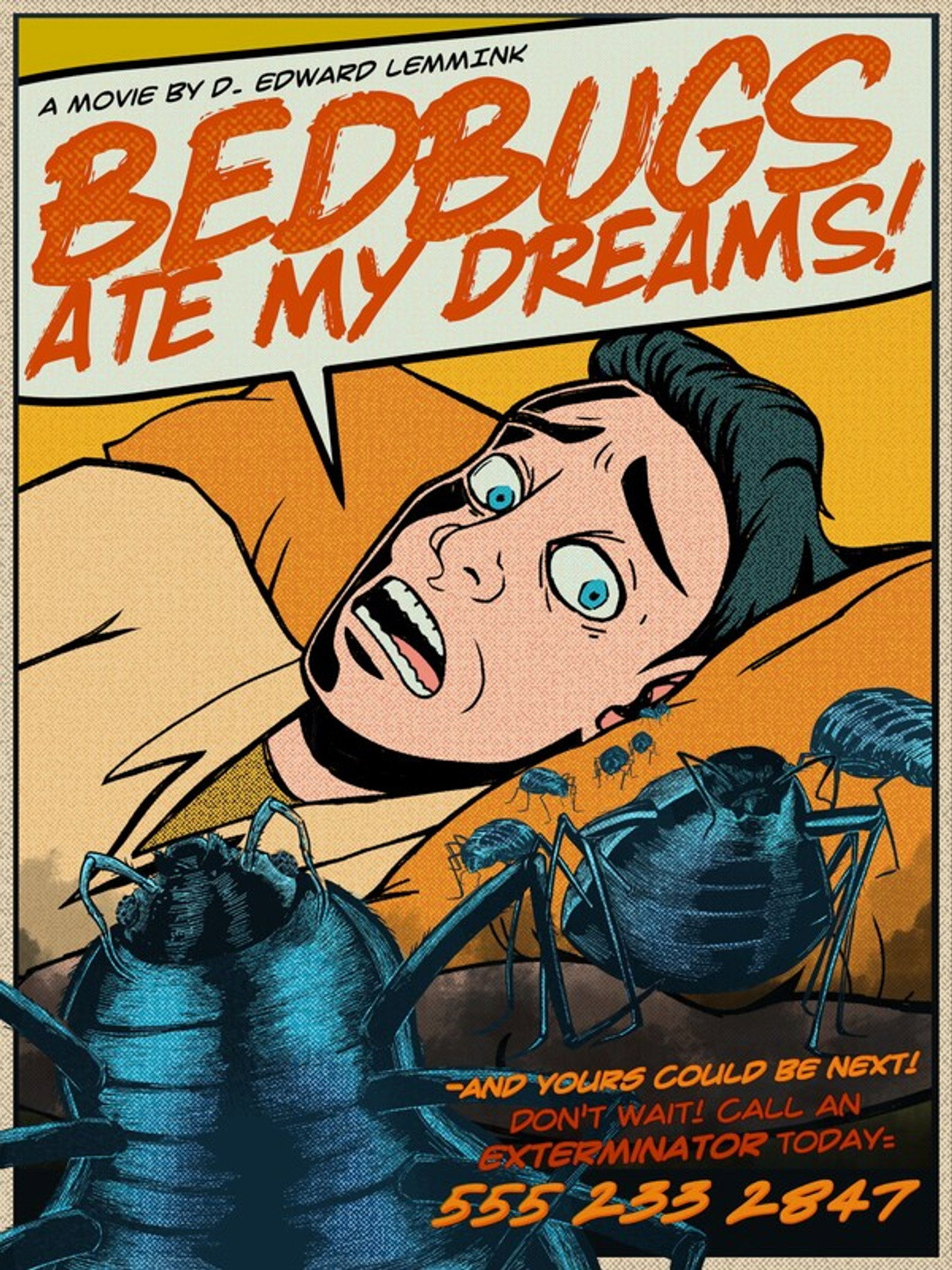 Bedbugs Ate My Dreams! filmaffisch