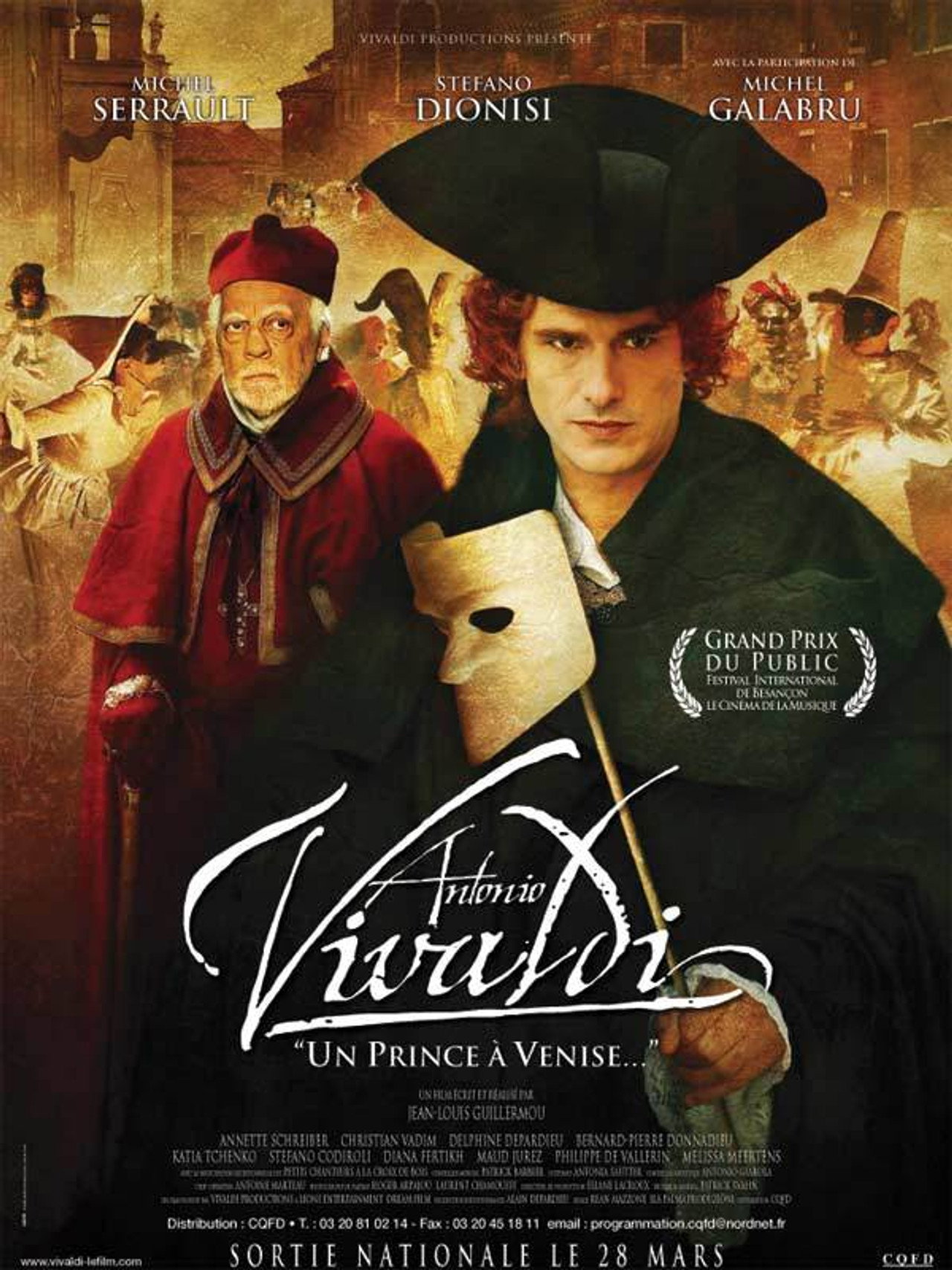 Antonio Vivaldi, un prince à Venise filmaffisch