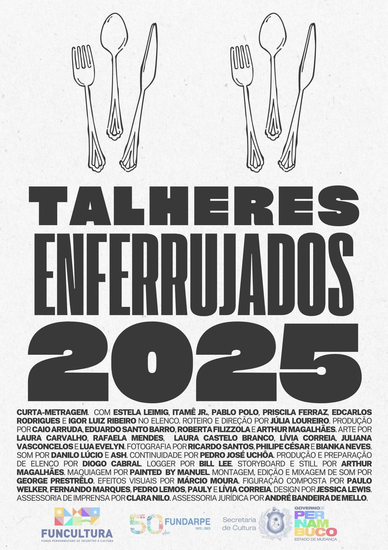 Talheres Enferrujados filmaffisch