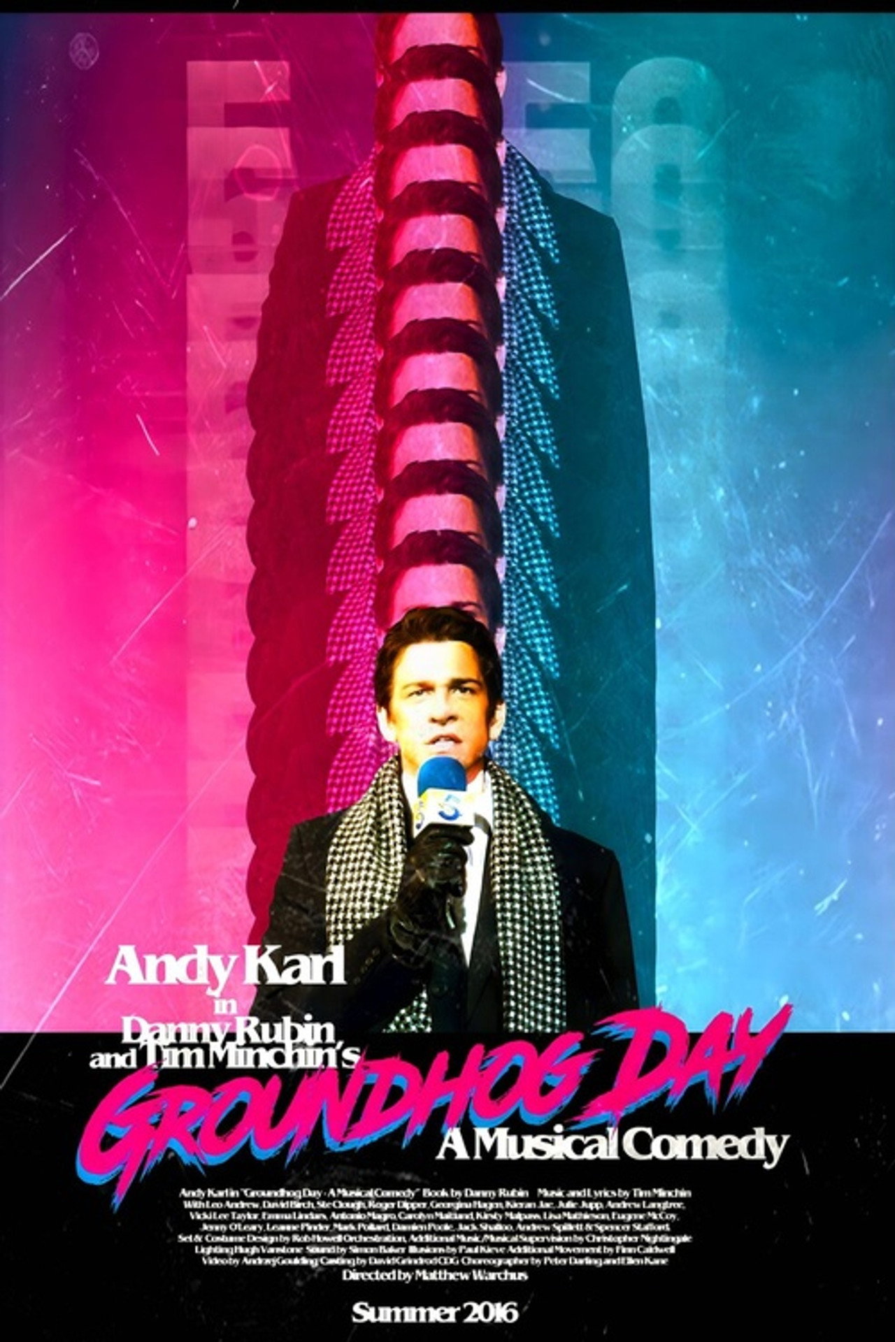 Groundhog Day - The Musical filmaffisch