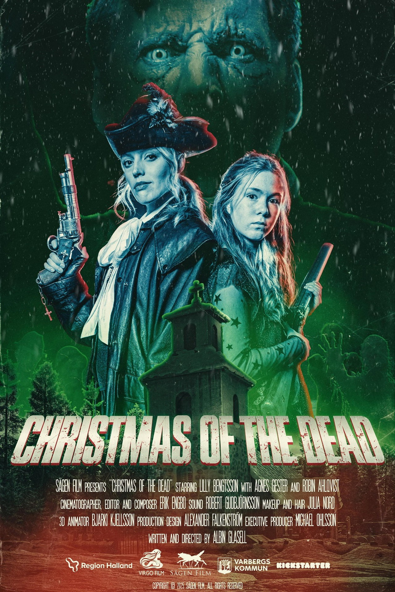 Christmas of the Dead Backdrop