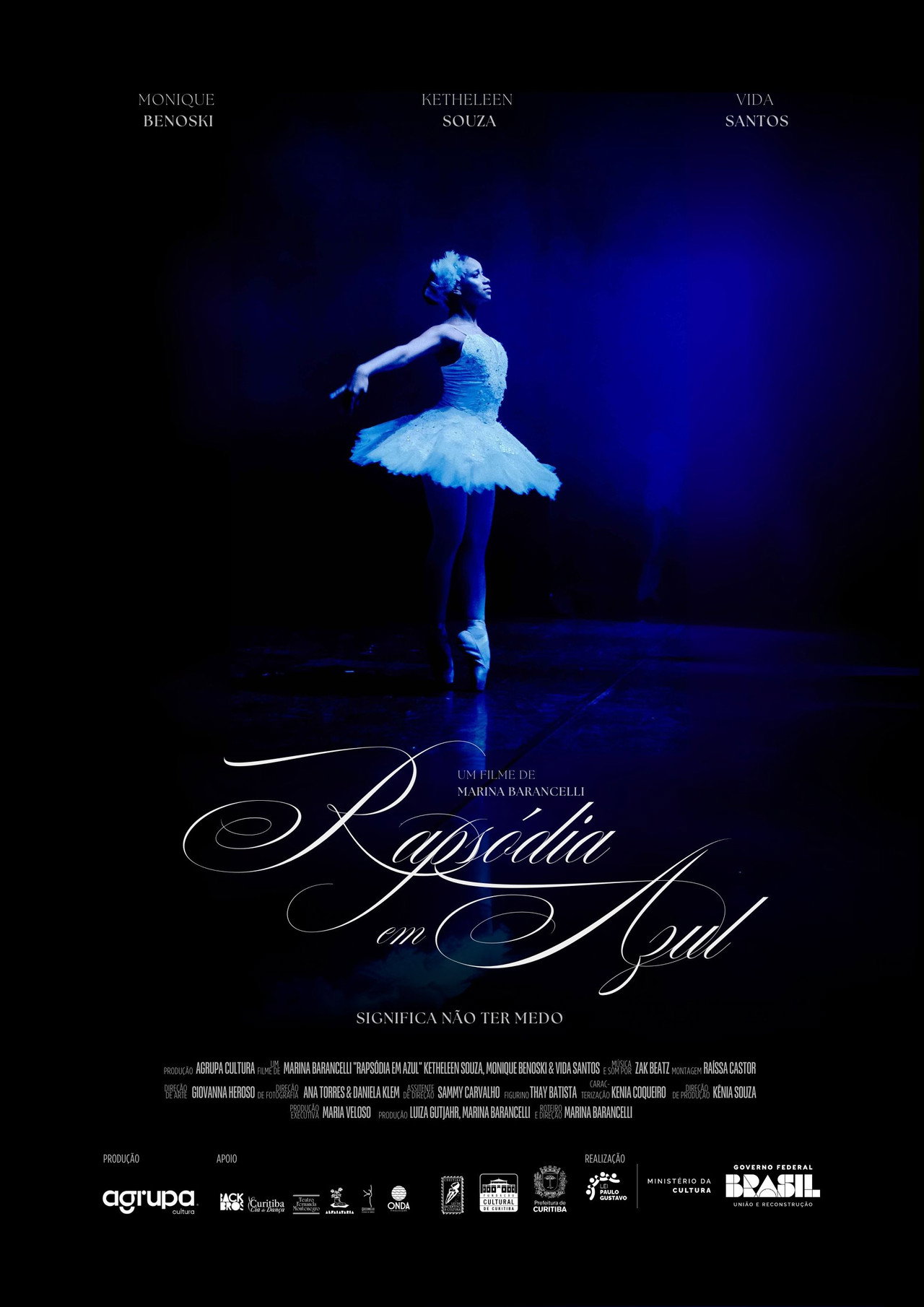 Rapsódia em Azul filmaffisch