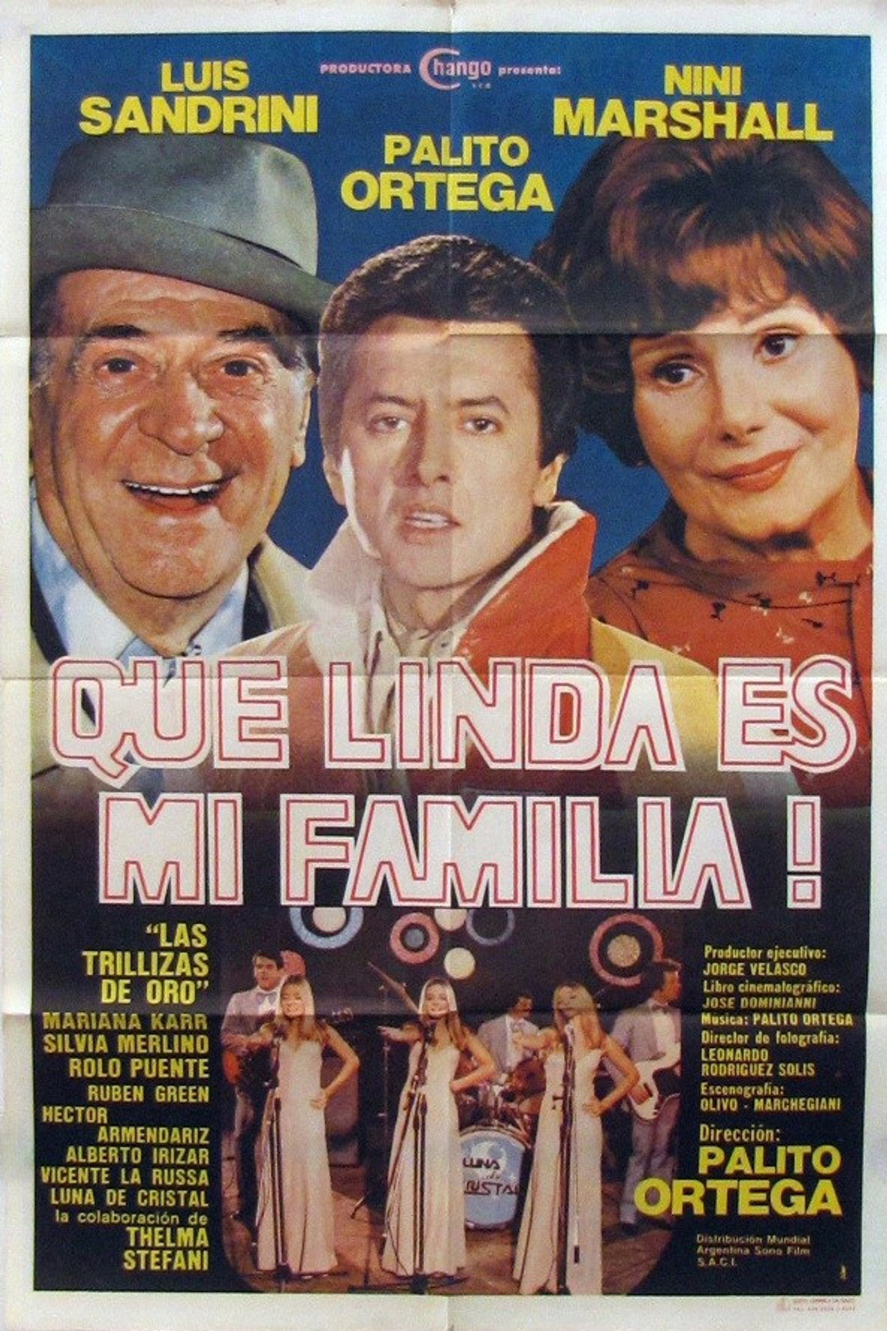 ¡Qué linda es mi familia! filmaffisch