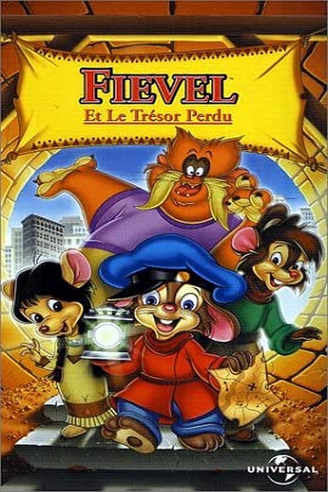 Fievel et le Trésor perdu poster