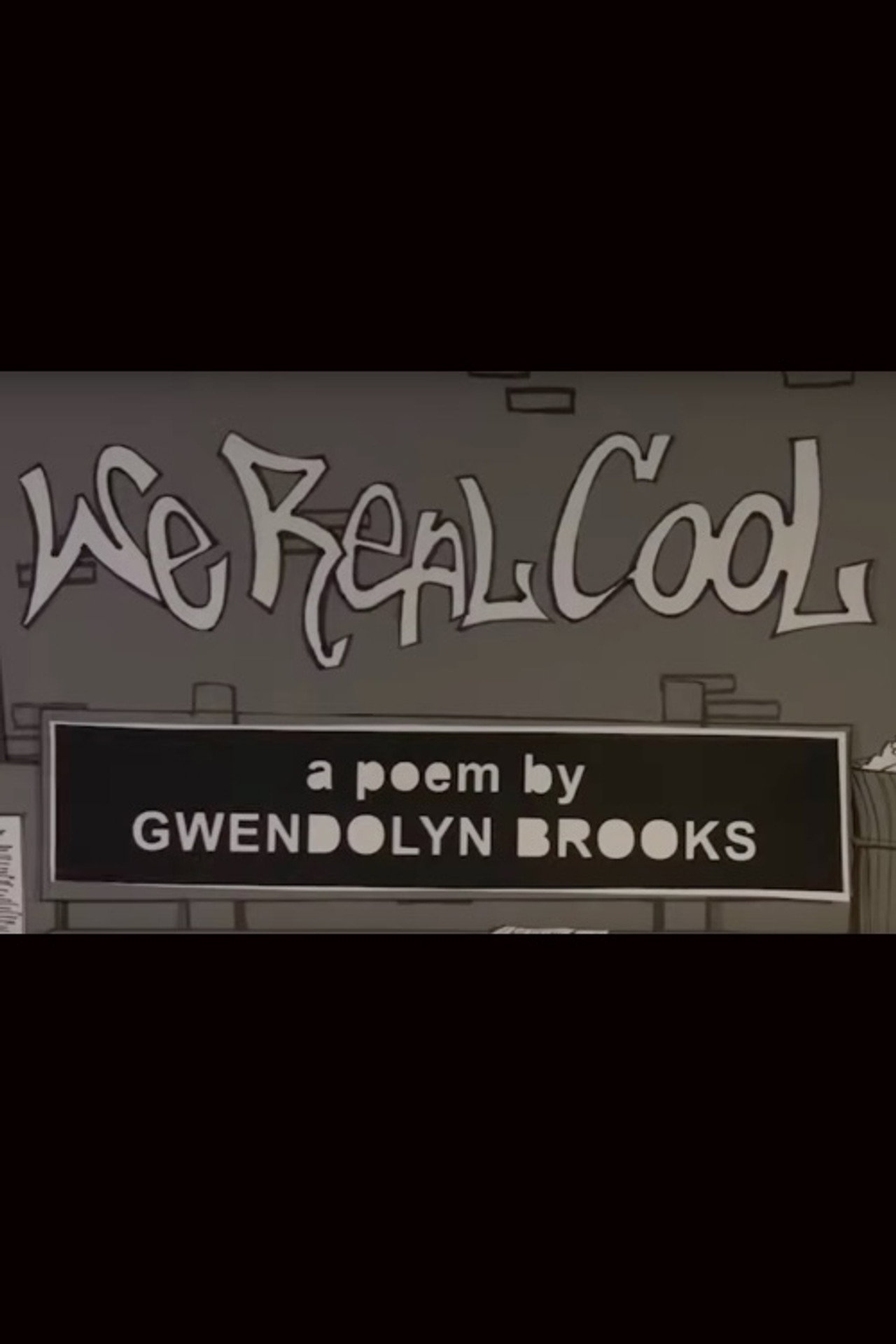 We Real Cool poster