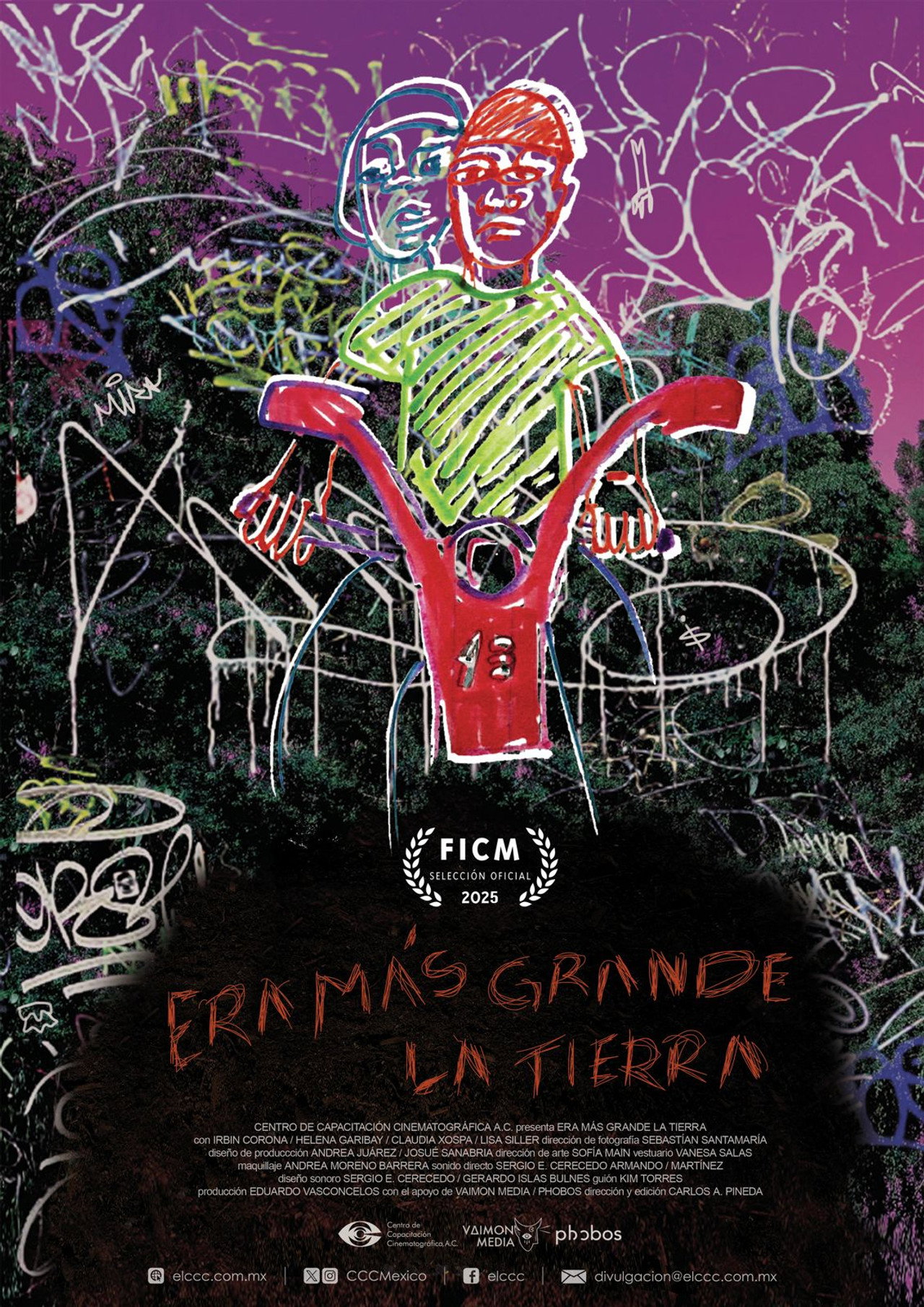 Era más grande la tierra filmaffisch
