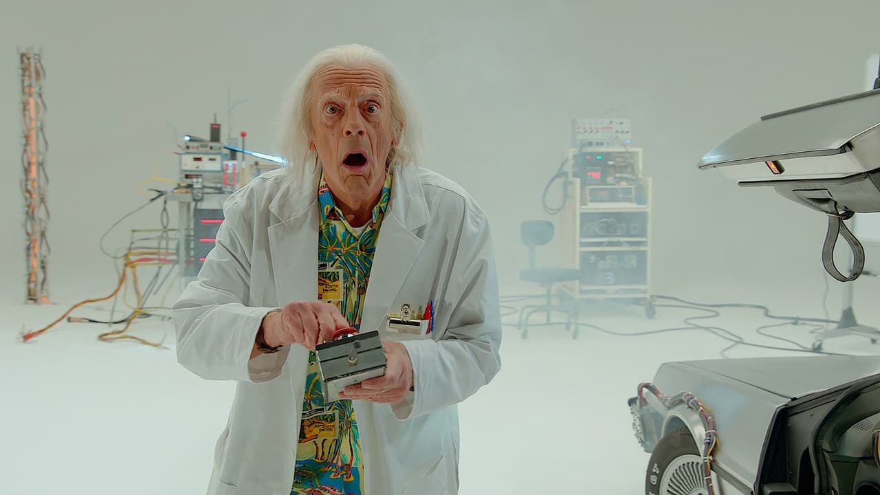 Scen från Doc Brown Saves the World