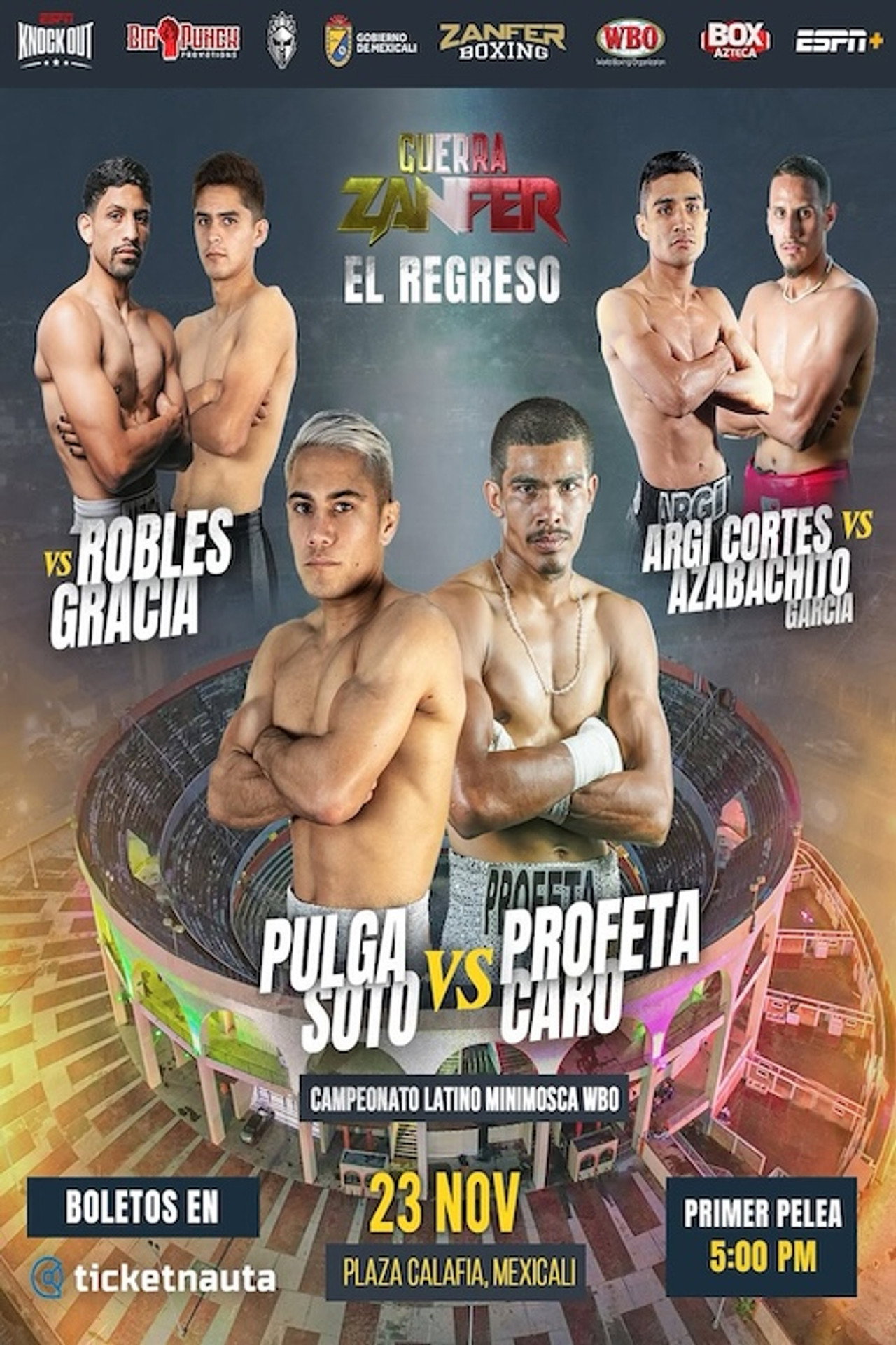 Elwin Soto vs. Moises Caro filmaffisch