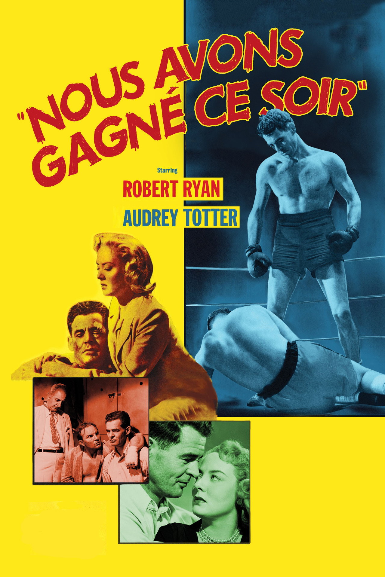 Nous avons gagné ce soir poster