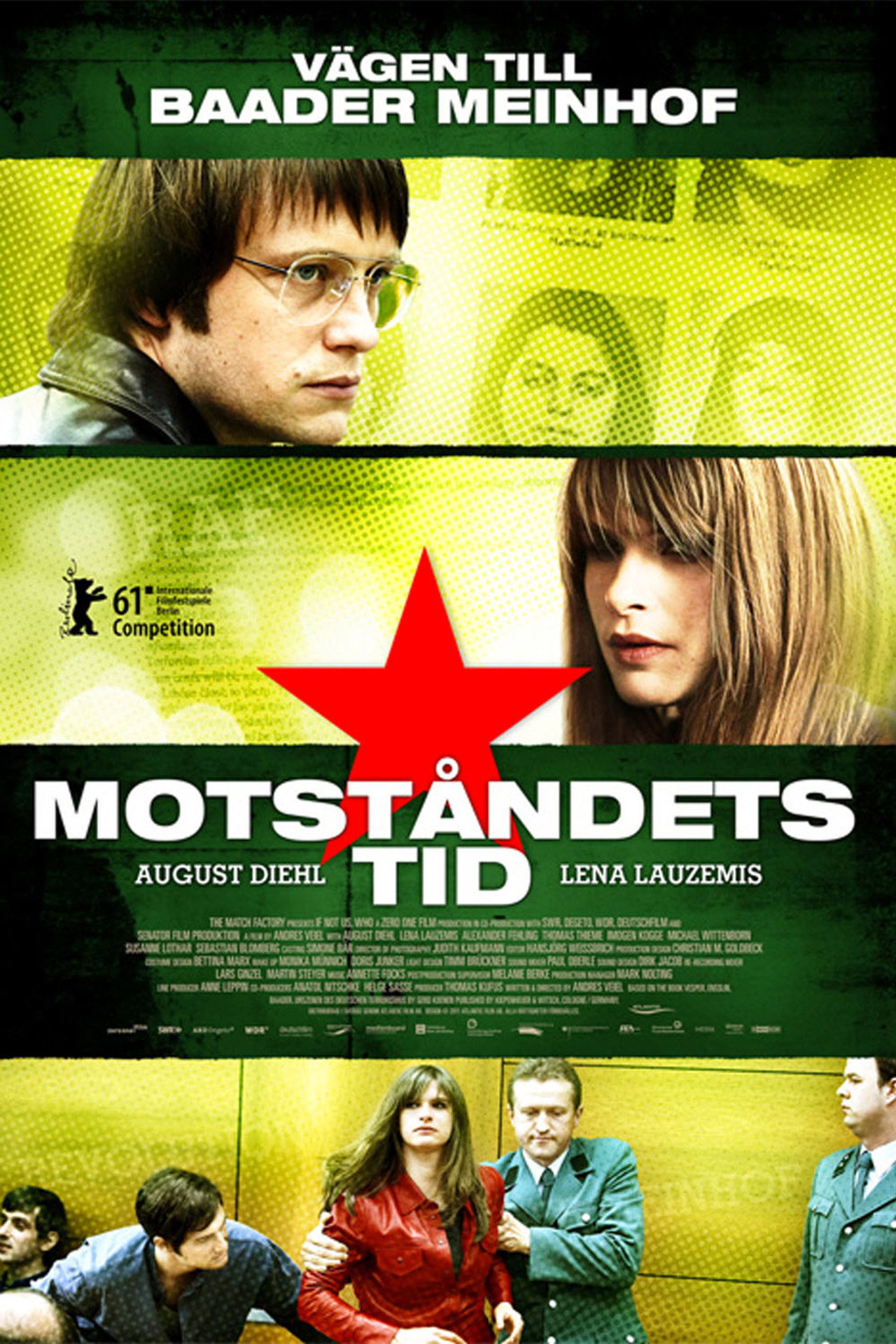 Motståndets tid filmaffisch