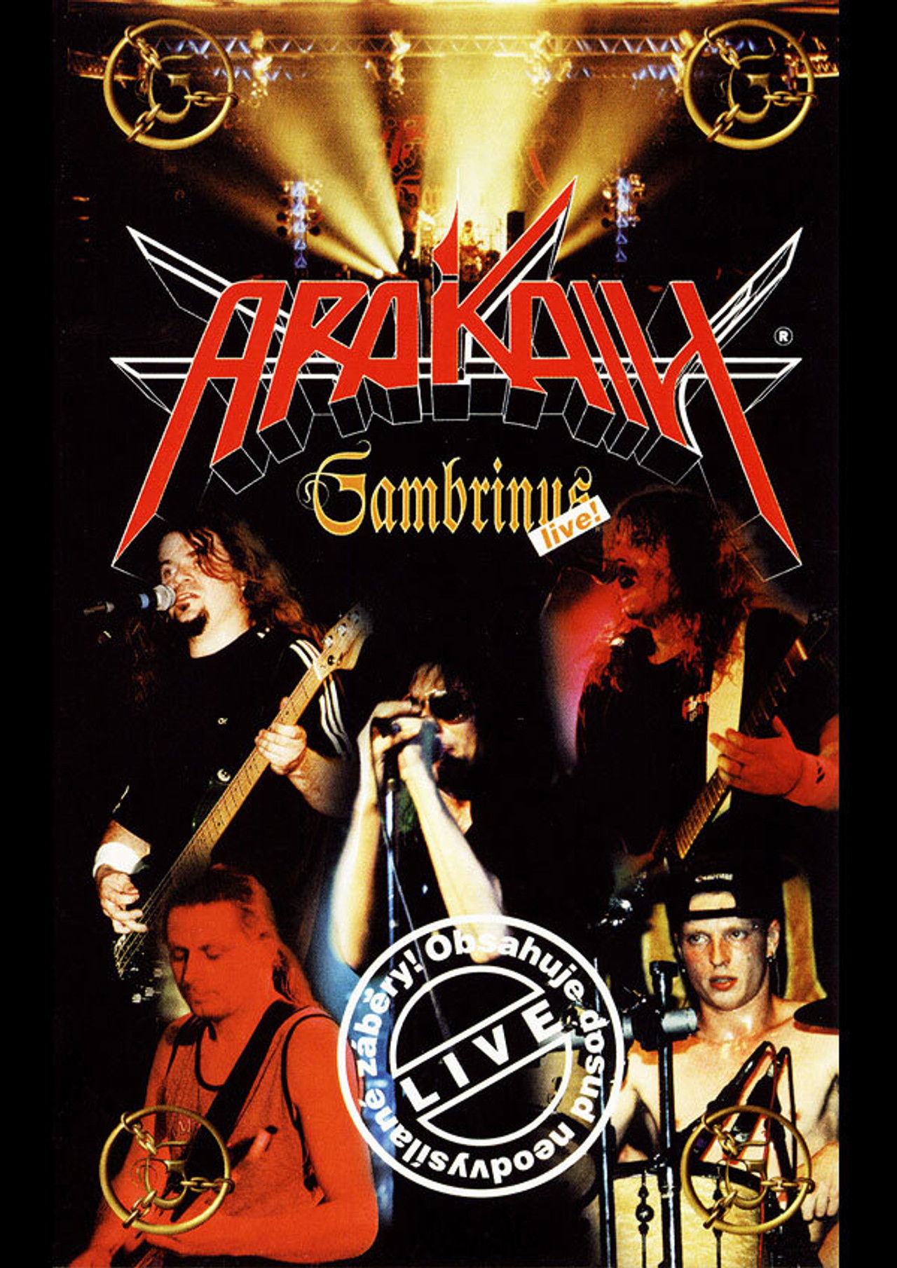 Arakain – Gambrinus live! Backdrop