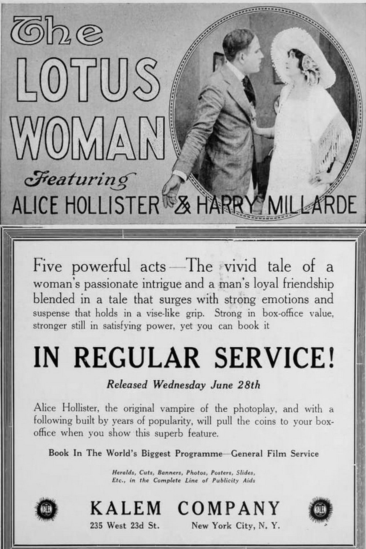 The Lotus Woman Backdrop