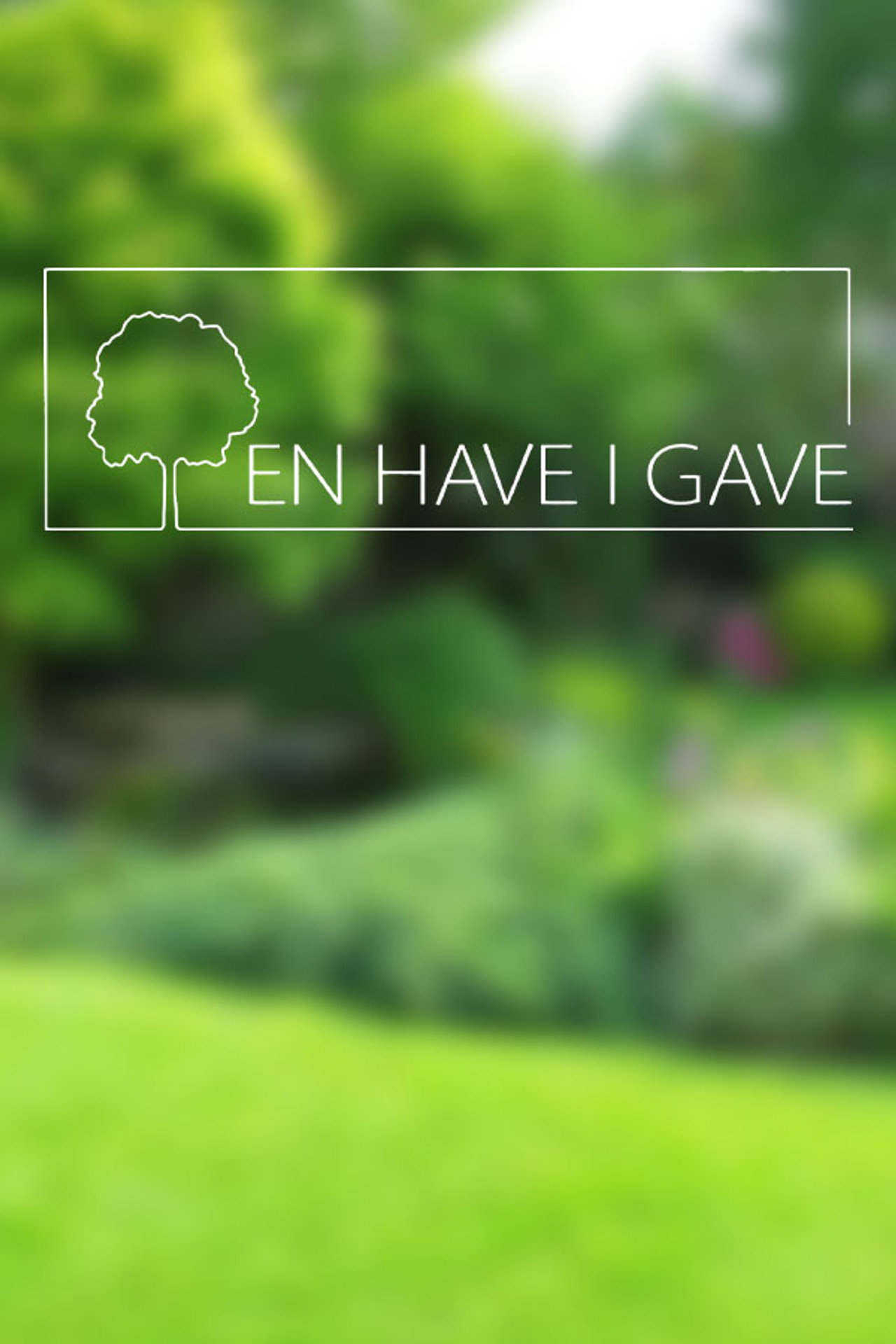 En have i gave poster