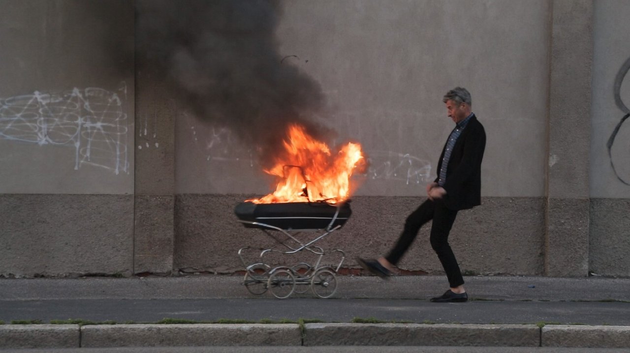 Maurizio Cattelan: Be Right Back background