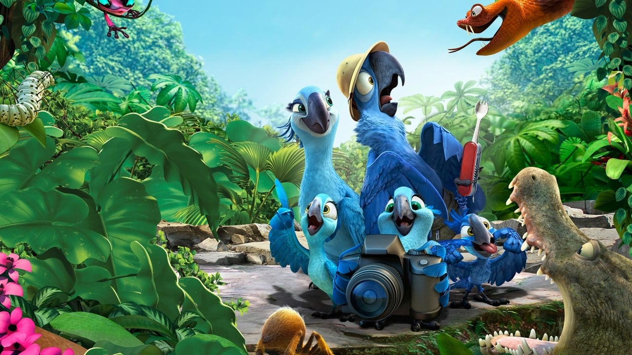 Scen från Rio 2 - Prövar Vingarna I Amazonas