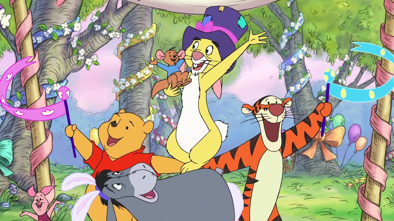 Winnie the Pooh: Springtime with Roo Backdrop Image