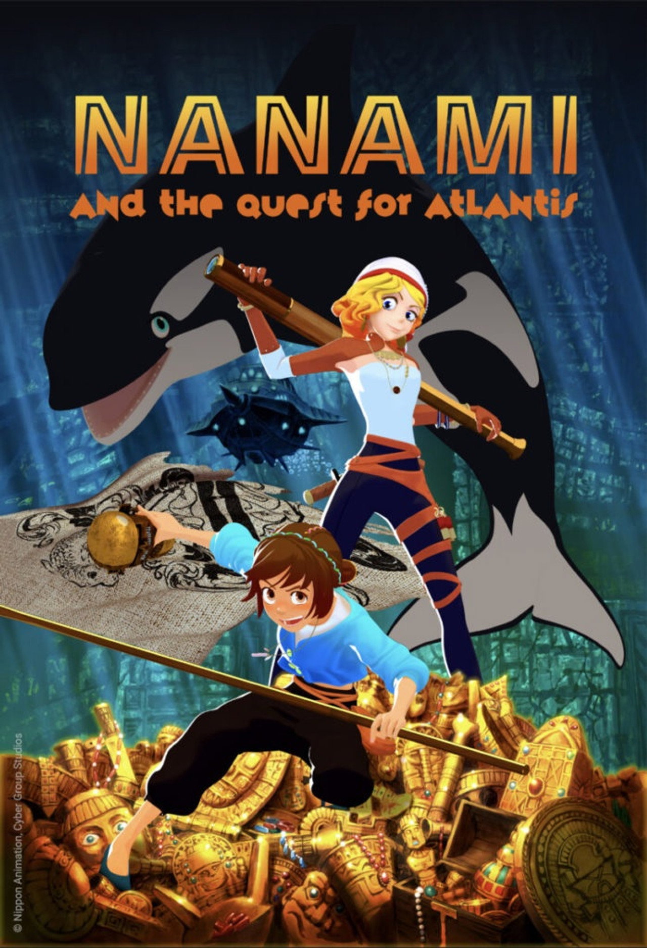 Nanami and the Quest for Atlantis filmaffisch