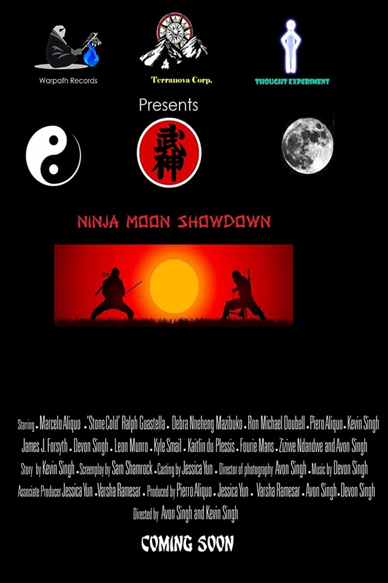 Ninja Moon Showdow filmaffisch