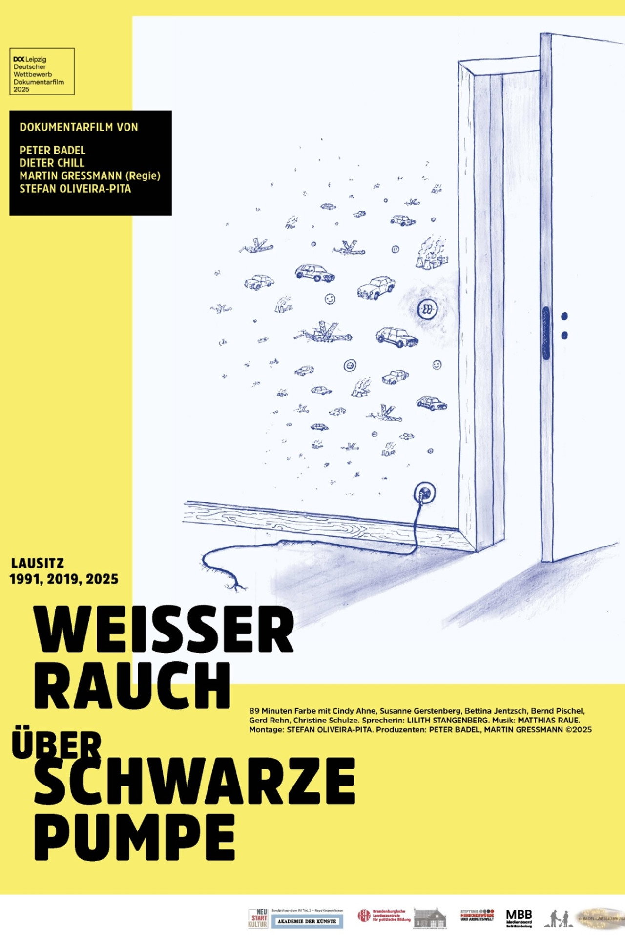 Weißer Rauch über Schwarze Pumpe filmaffisch