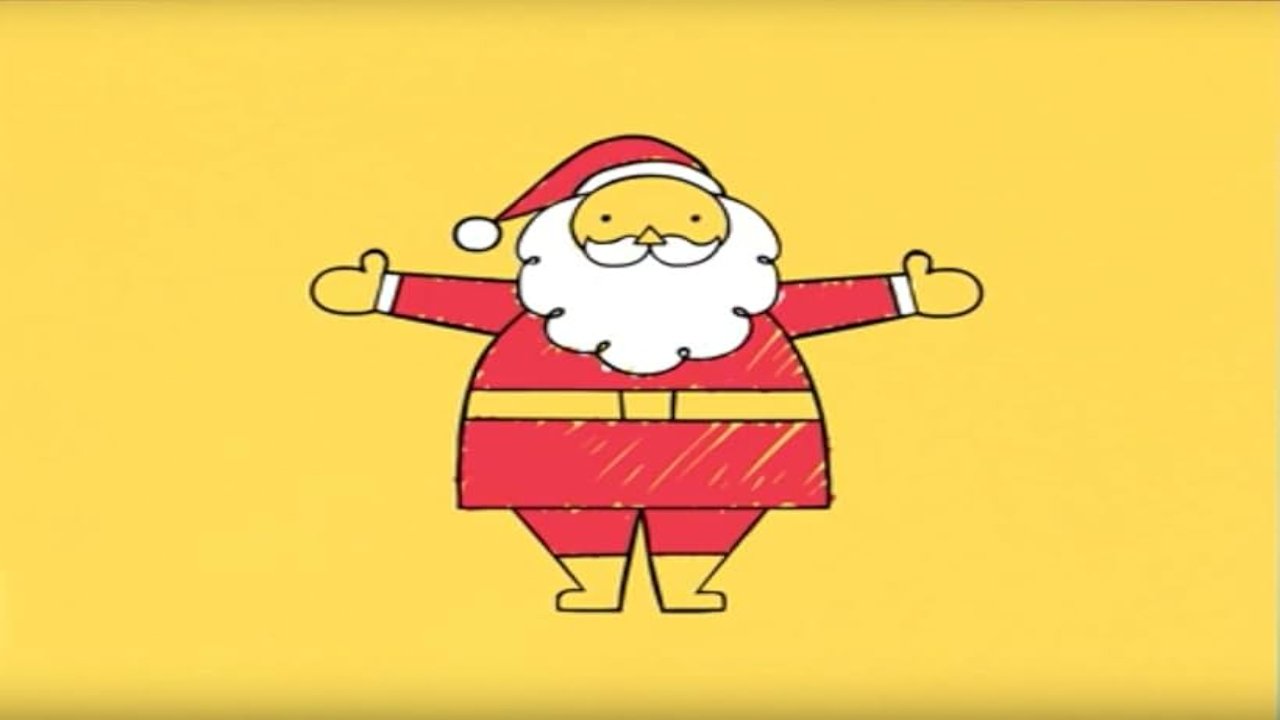 Super Simple Draw - Season 1 Episode 22 : How to Draw Santa