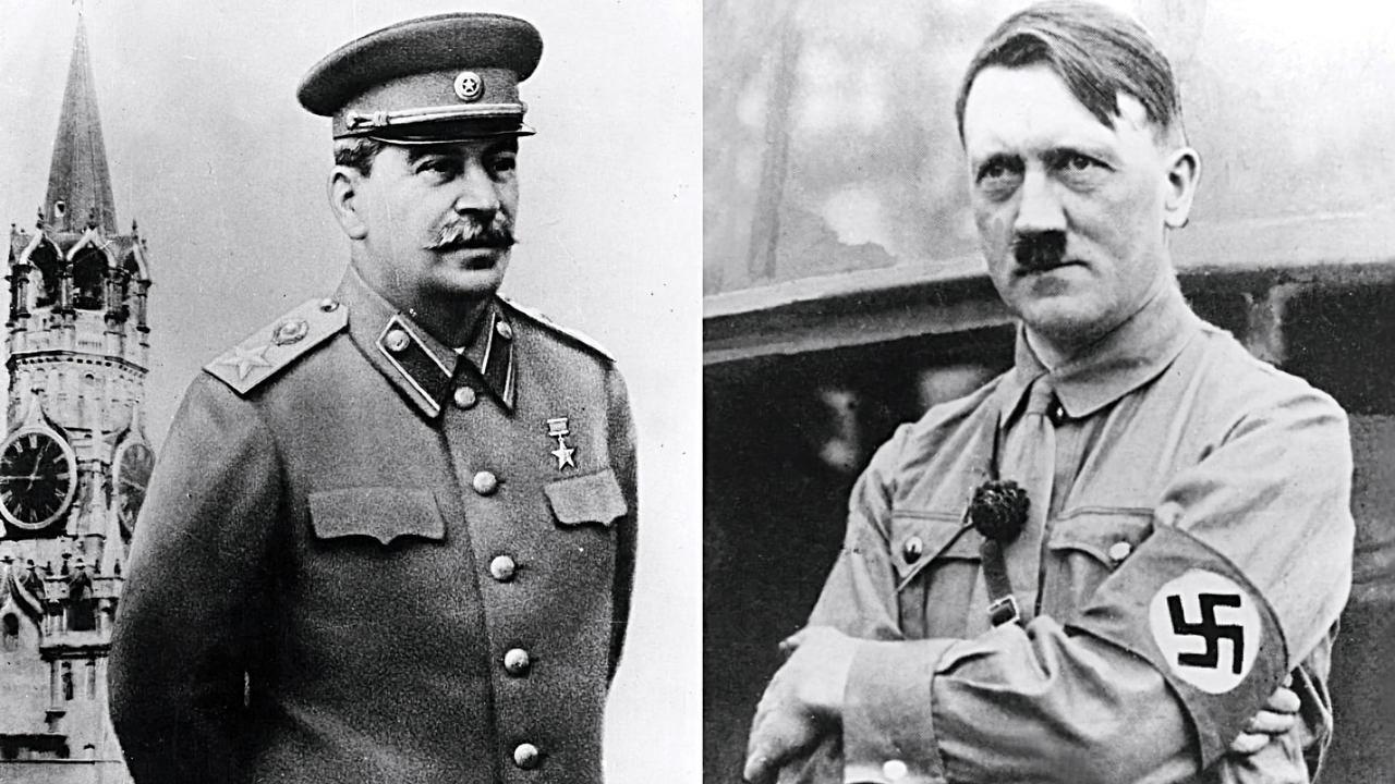 Scen från Hitler & Stalin: Portrait of Hostility