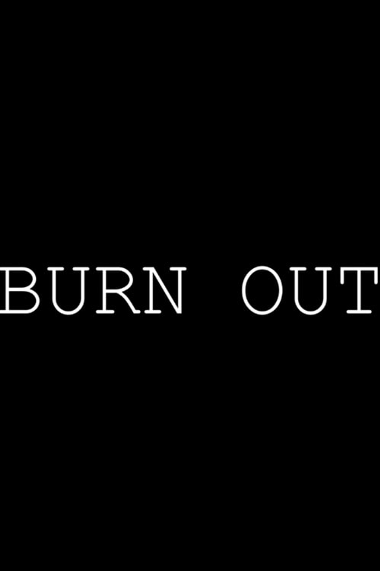 Burn Out filmaffisch