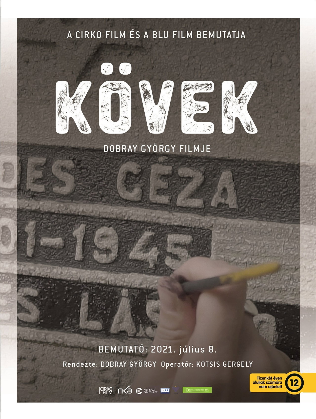 Kövek filmaffisch