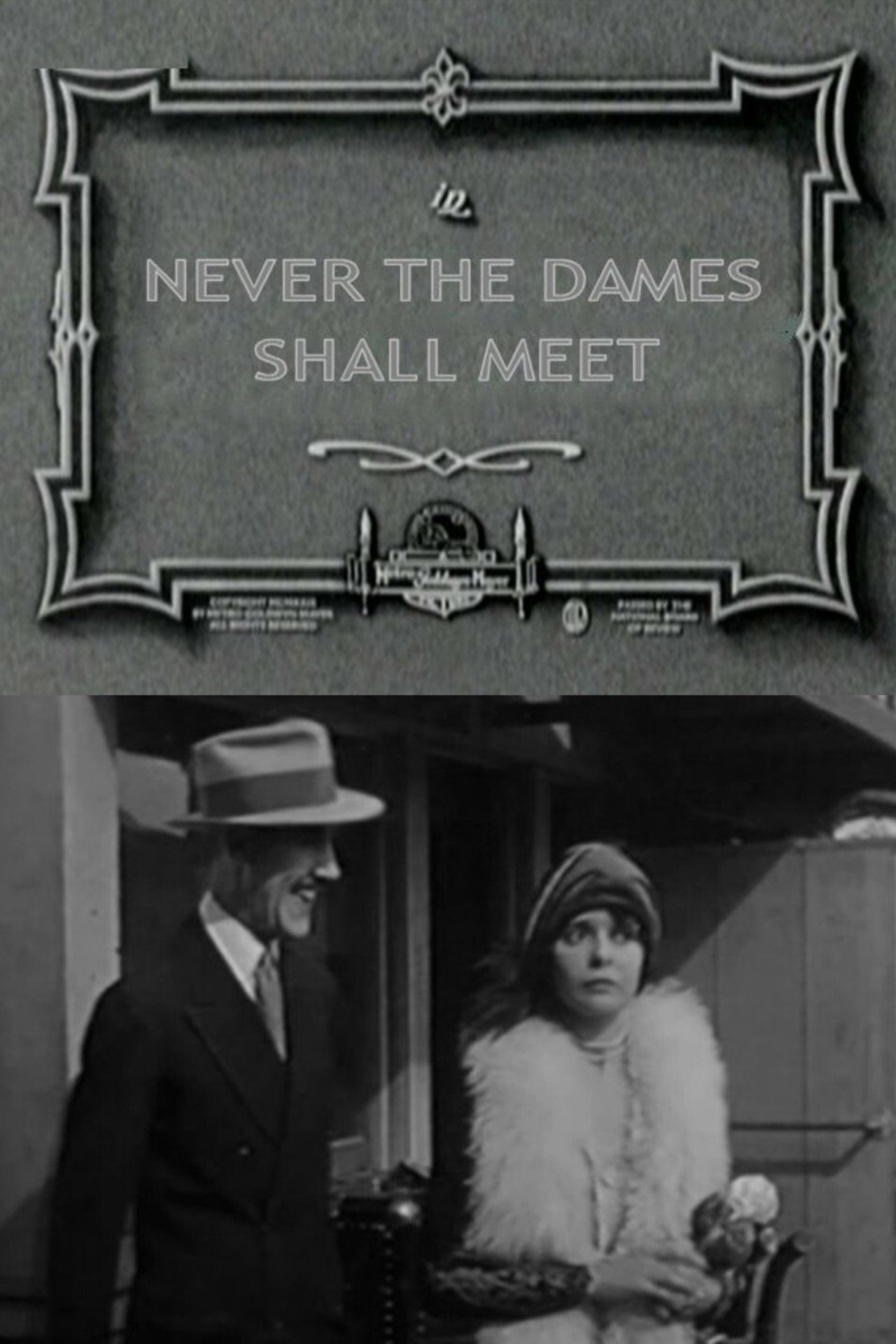 Never the Dames Shall Meet Backdrop