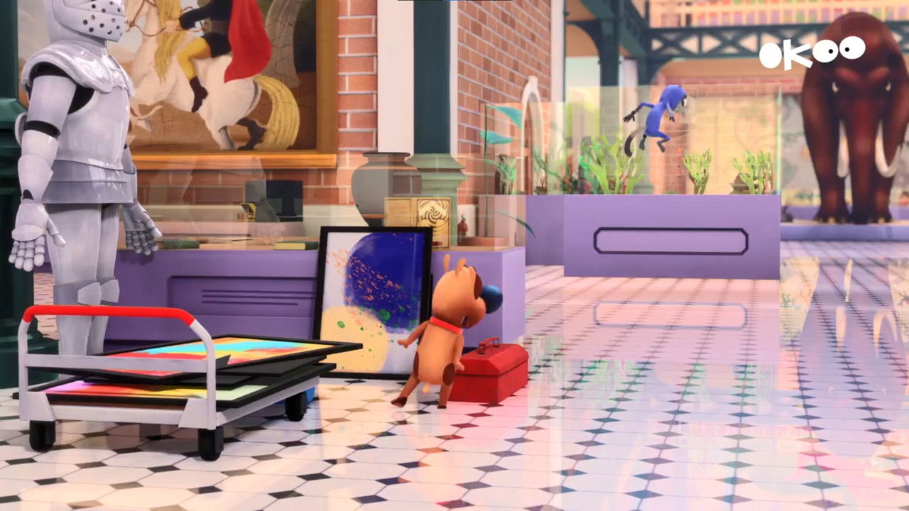 Paf, le chien — Un après-midi au musée