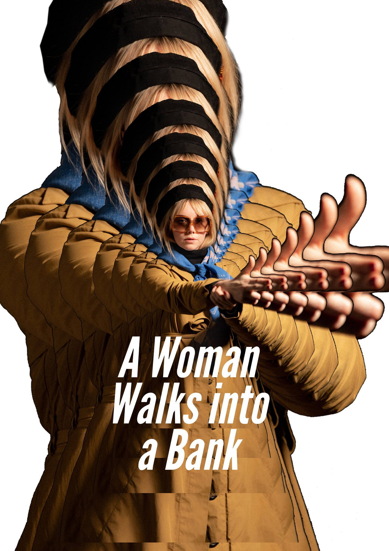 A Woman Walks Into A Bank filmaffisch