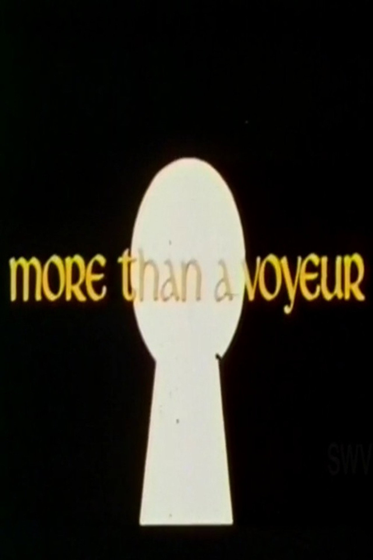 More Than a Voyeur Backdrop