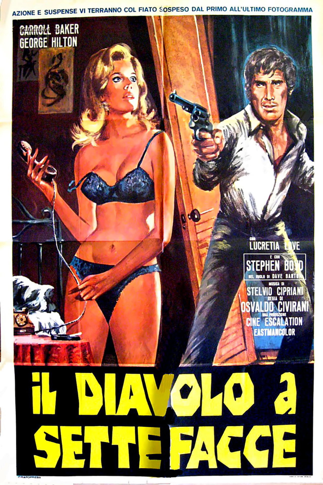 Il diavolo a sette facce filmaffisch