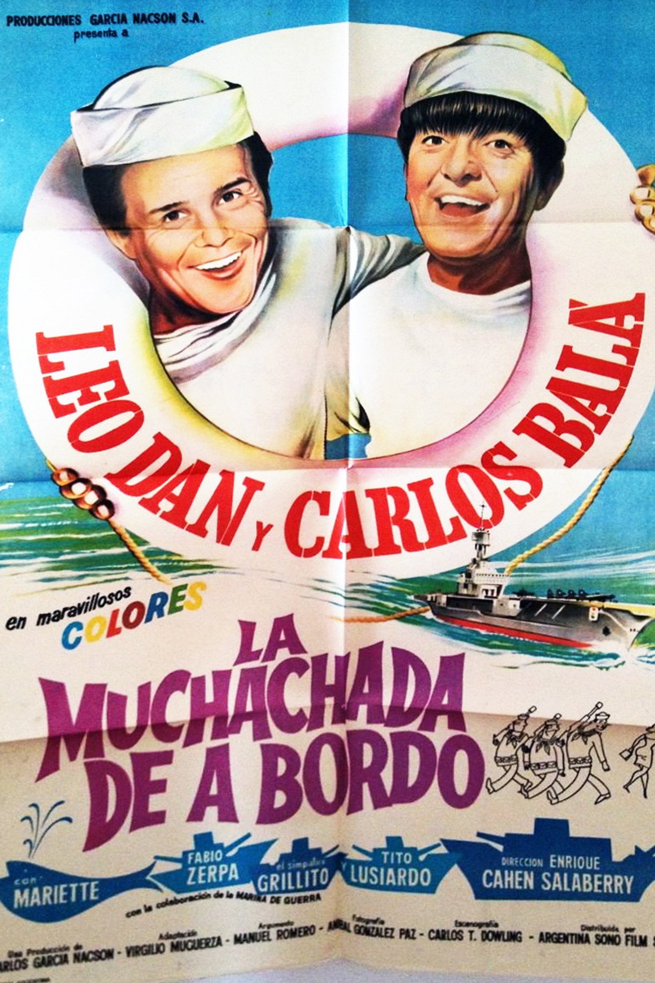 La muchachada de a bordo filmaffisch