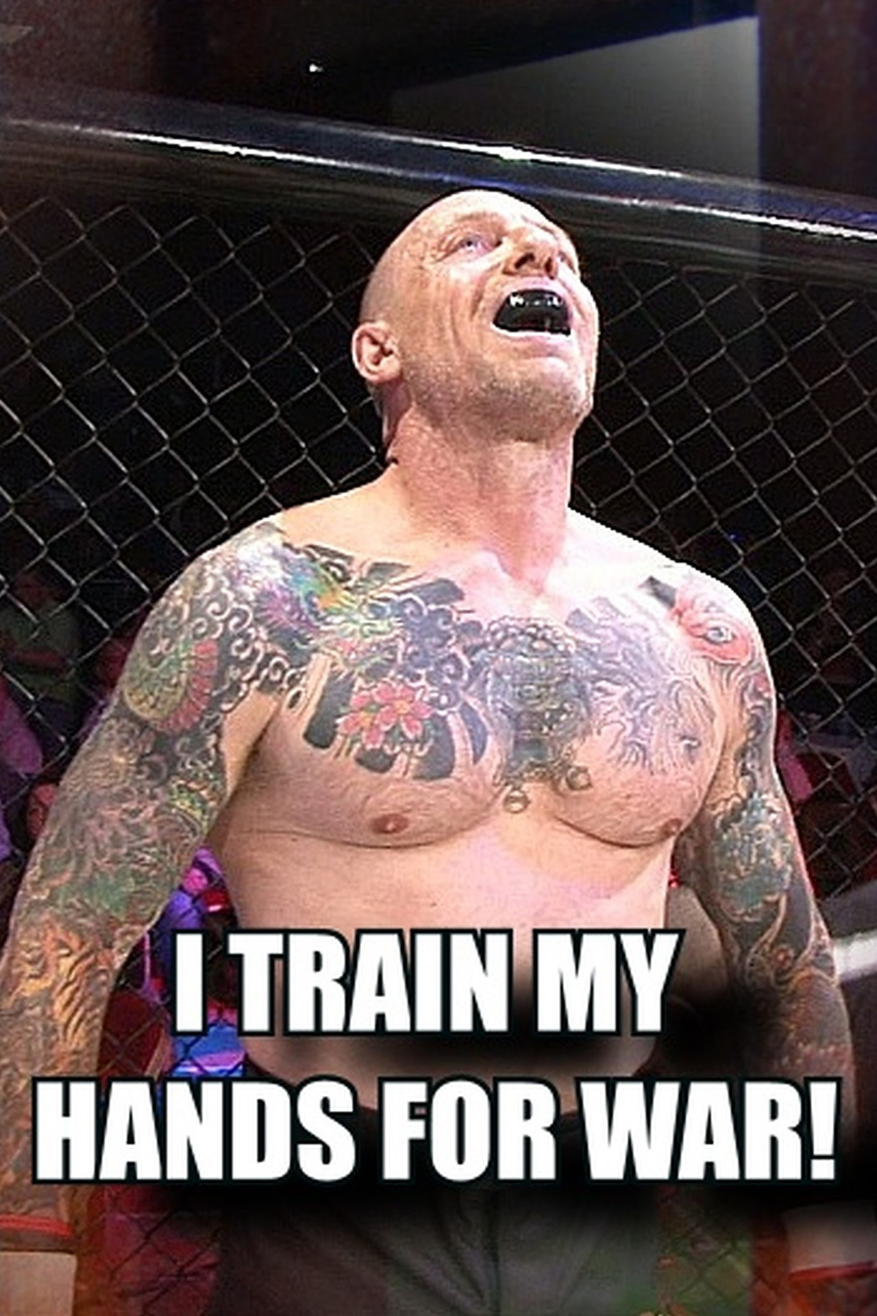 I Train My Hands for War! filmaffisch