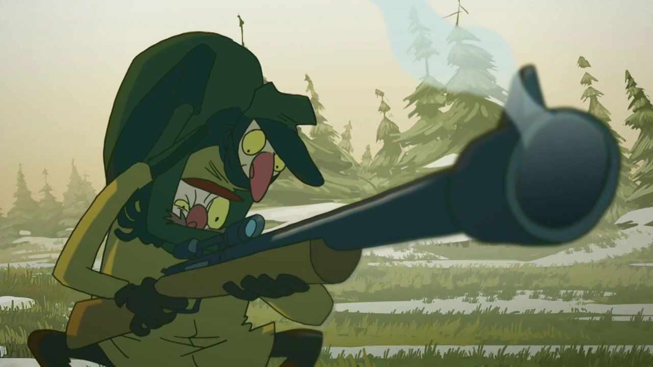 Le Bien Chasser — Derrick et la grosse pêche