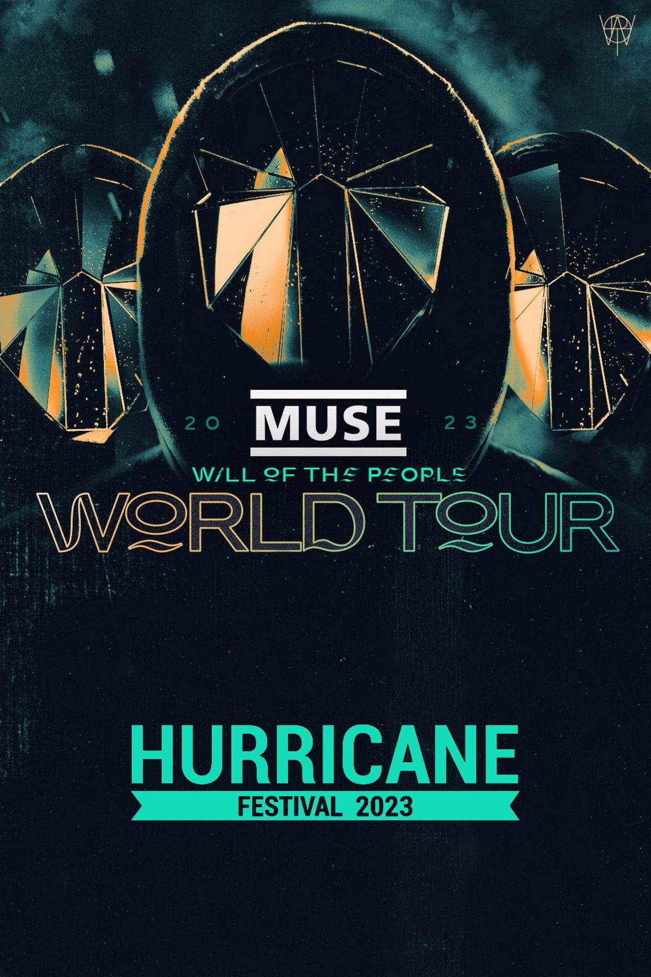 Muse - Hurricane Festival 2023 Backdrop