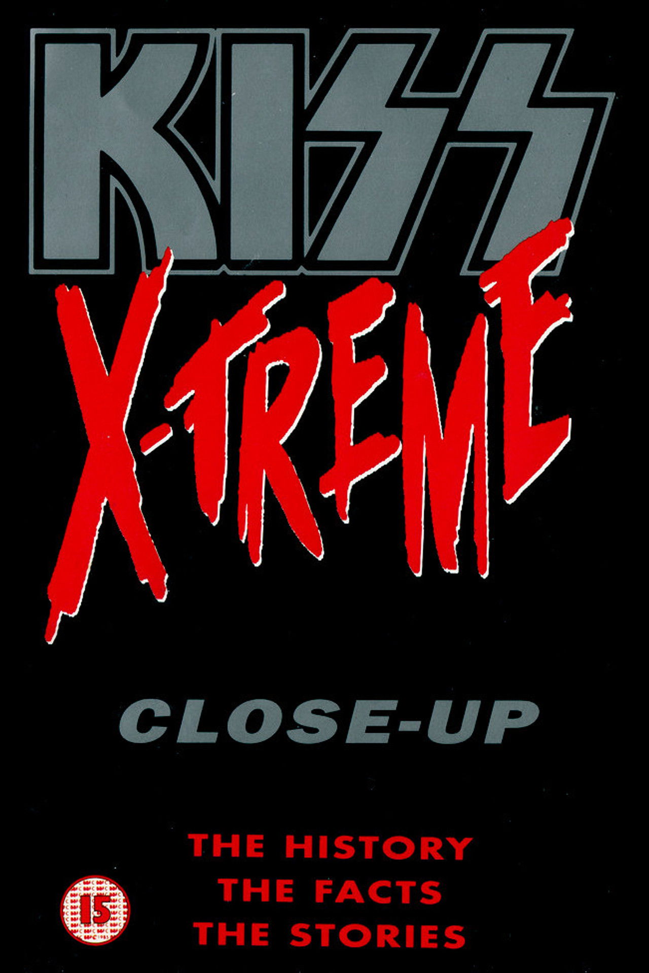 KISS EXTREME AND CLOSE UP Backdrop