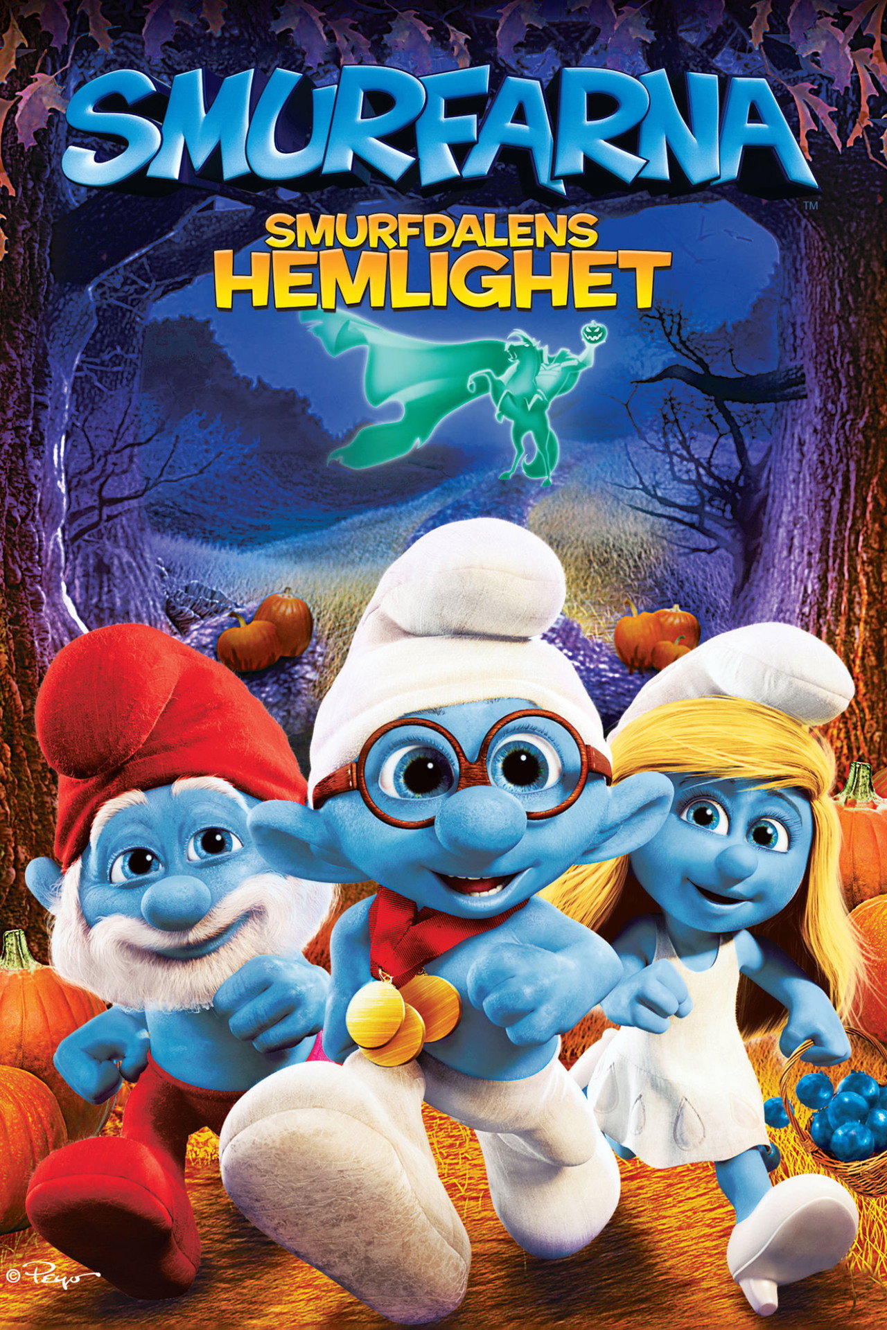 Smurfarna - Smurfdalens hemlighet filmaffisch