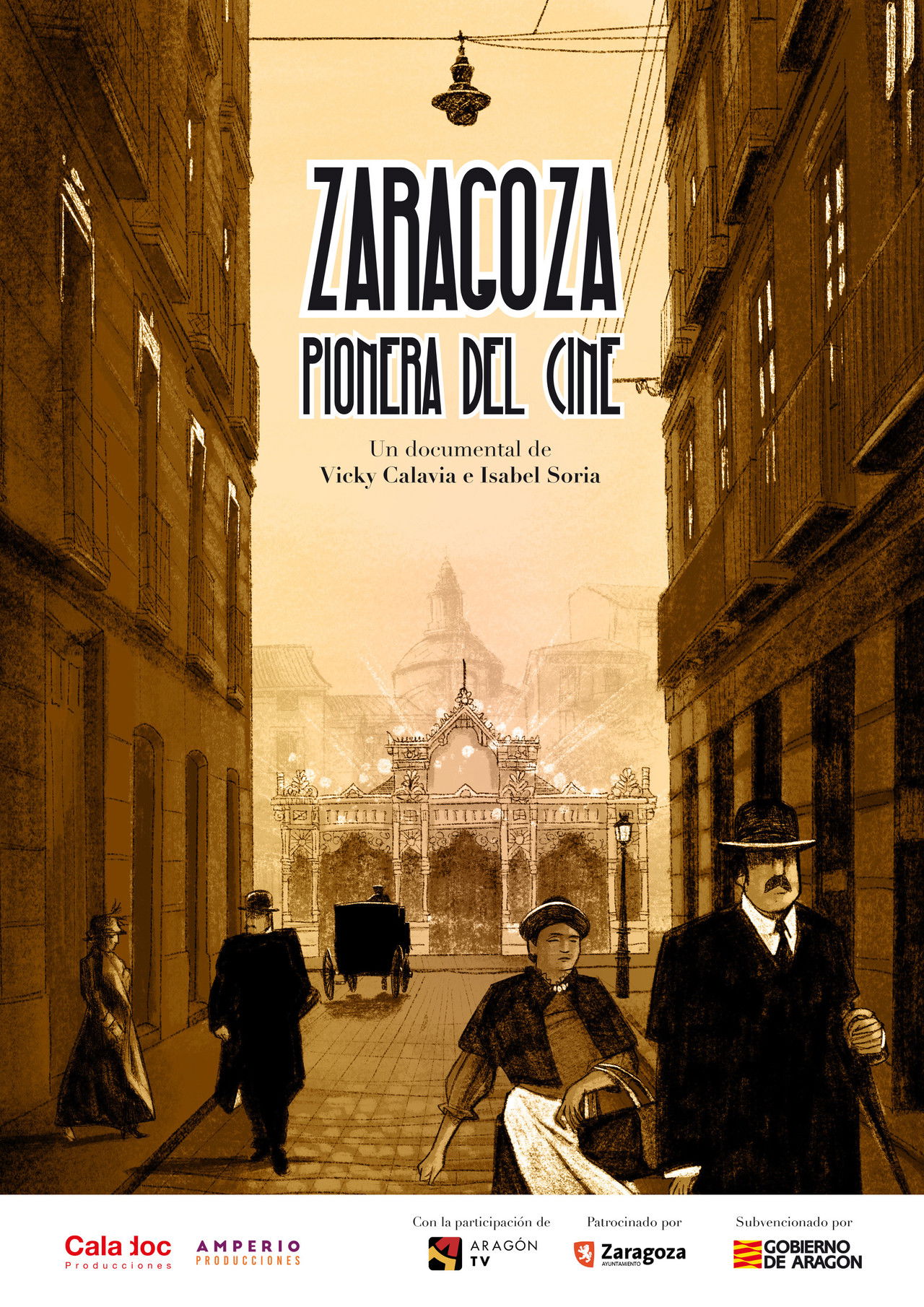 Zaragoza, pionera del cine Backdrop