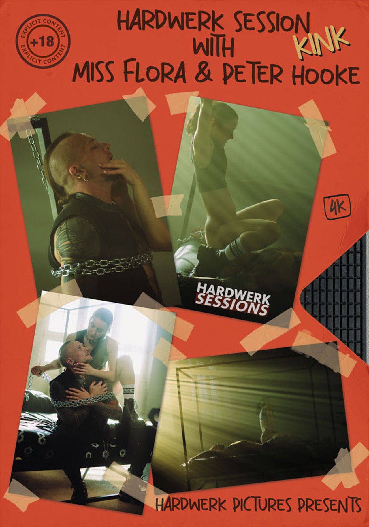 Red Session with Miss Flora & Peter Hooke filmaffisch