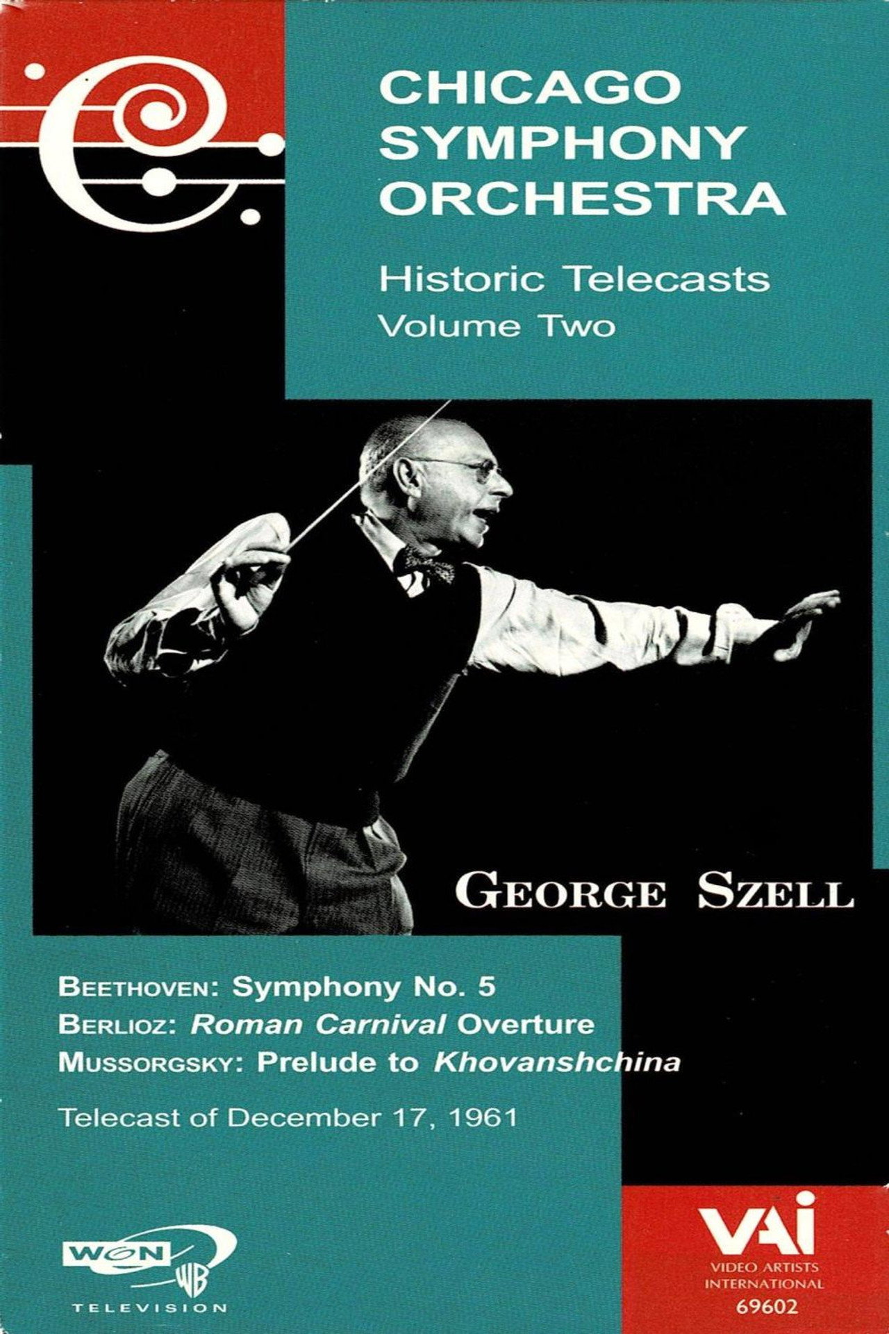 George Szell: Chicago Symphony Orchestra Historic Telecasts Backdrop