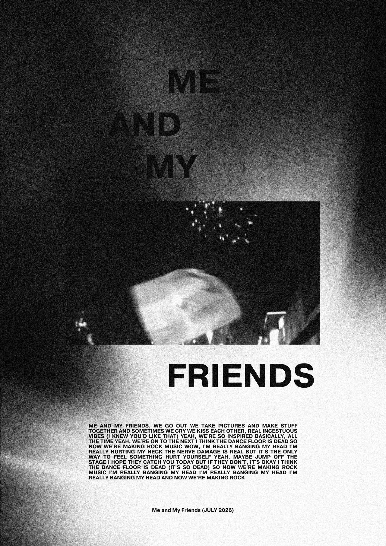 Me and My Friends Backdrop