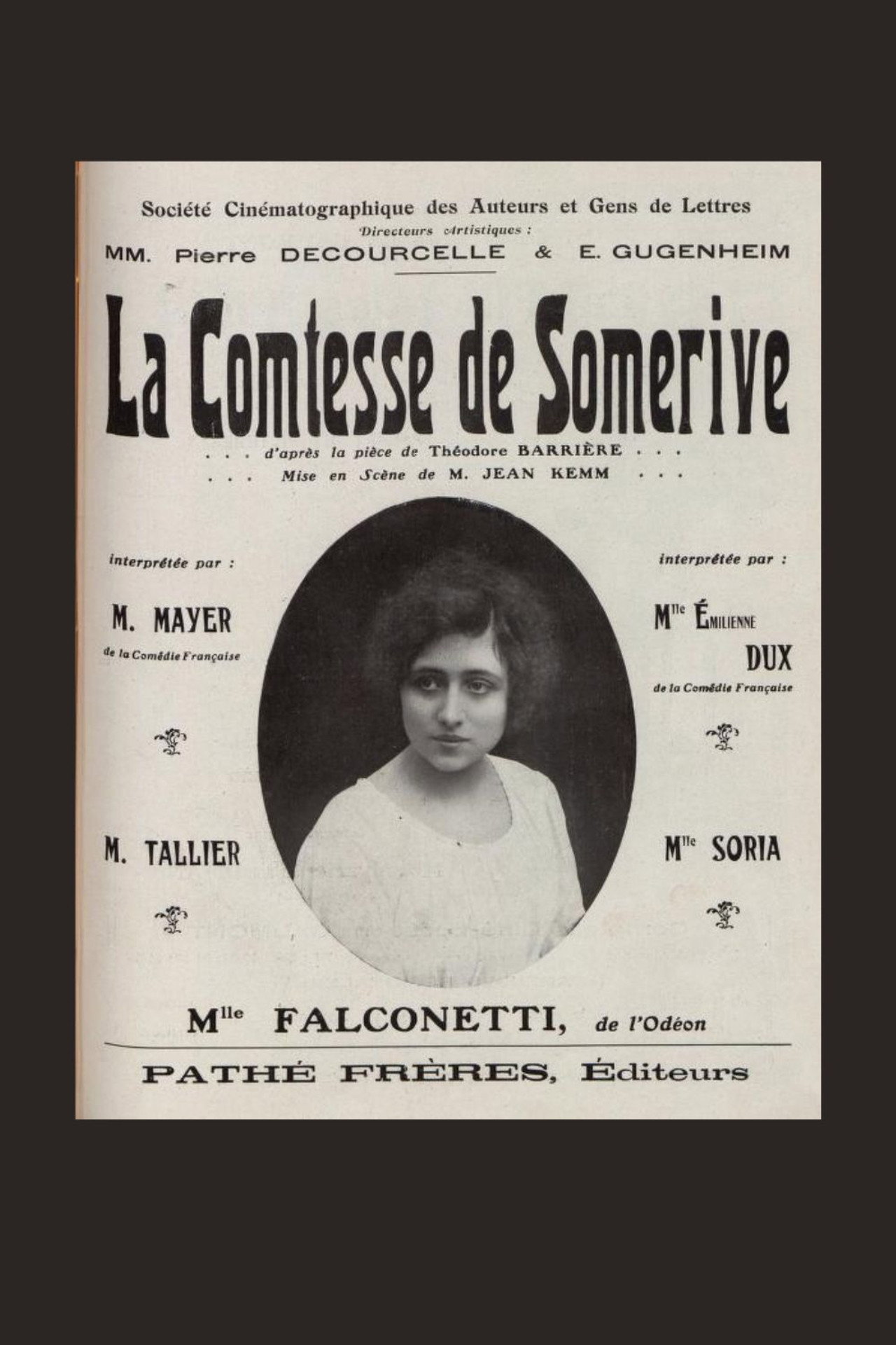 La comtesse de Somerive Backdrop